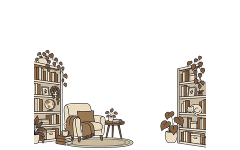 Library chapter art